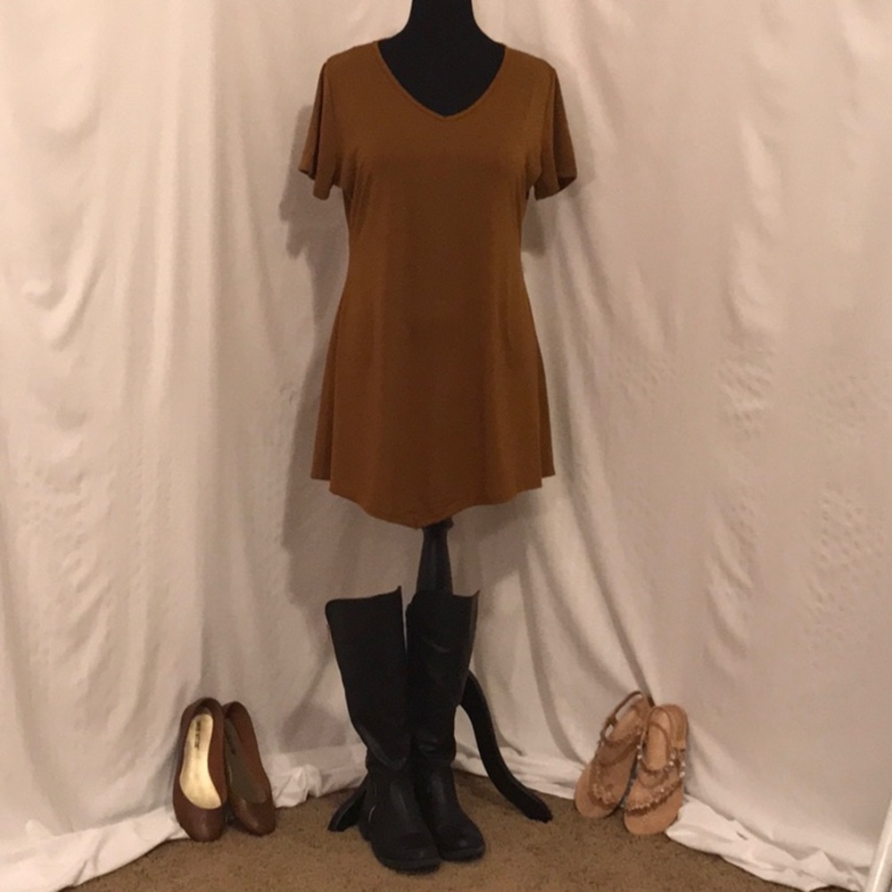 Pullover Mini T-shirt Dress/Tunic